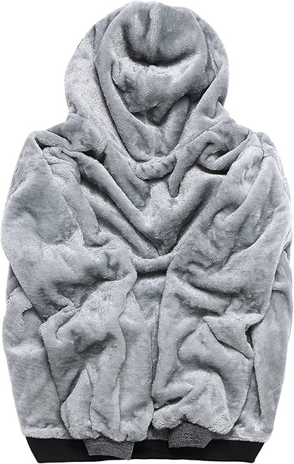 BLACK FLEECE JACKET (CUSTOMIZE)