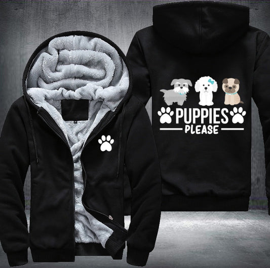 PUPPIES Please Fleece Jacket