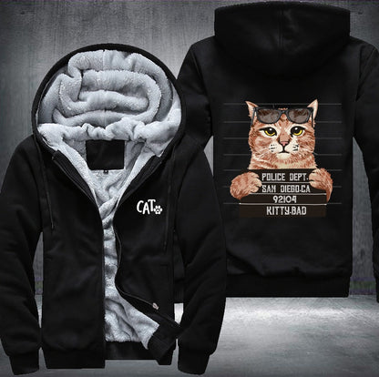 CAT arrest police dept Fleece Jacket
