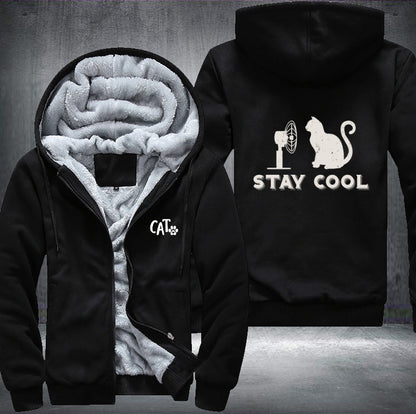 CAT STAY COOL Fleece Jacket