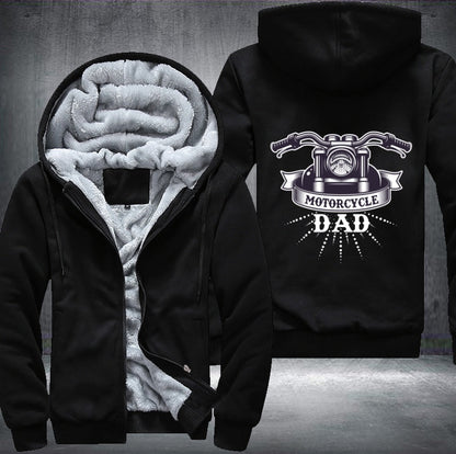 Motorcycle Dad Fleece Jacket