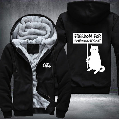FREEDOM For SCHRODINGERS CAT Fleece Jacket