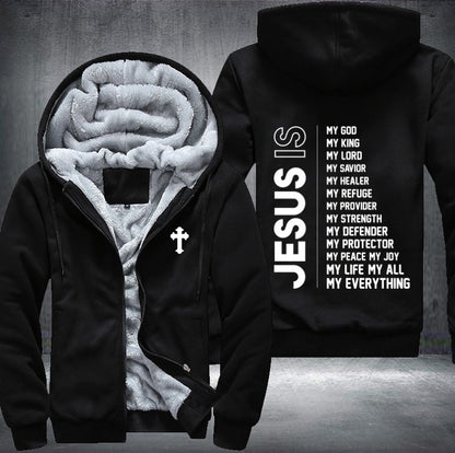 Jesus is my everything Fleece Jacket