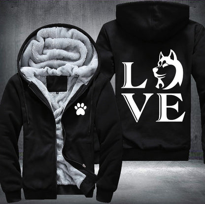 Love Dog Fleece Jacket