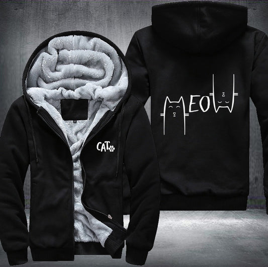 CAT MEOW Fleece Jacket