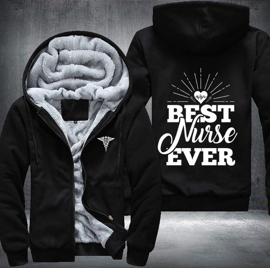 Best Nurse Fleece Jacket