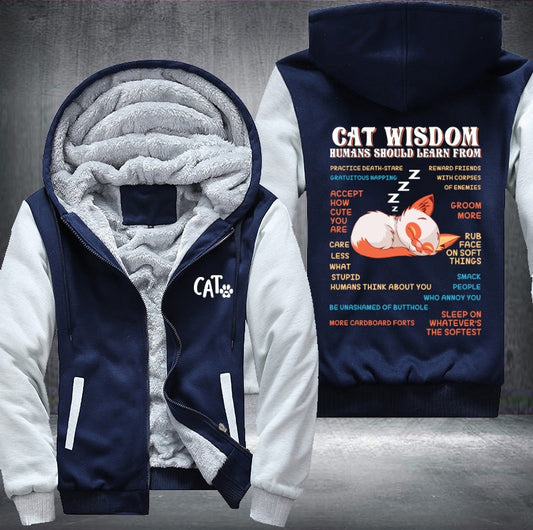 CAT WISDOM Fleece Jacket
