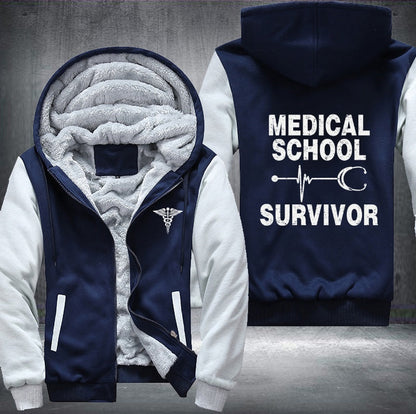 Medical school survivor Fleece Jacket