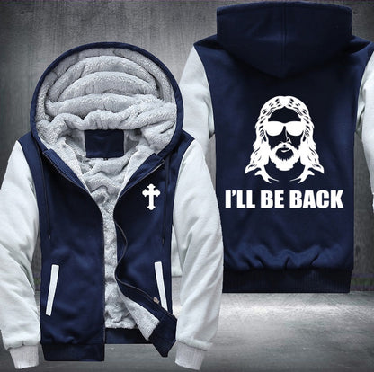 Jesus I'll be back Fleece Jacket