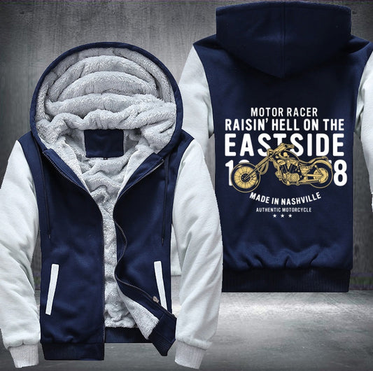 Motor racer made in Nashville Fleece Jacket