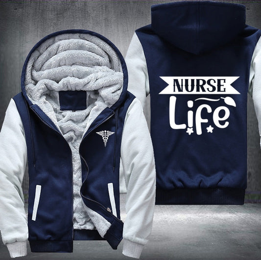 Nurse life Fleece Jacket