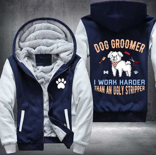 Dog groomer Fleece Jacket