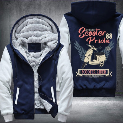 Scooter rider Fleece Jacket