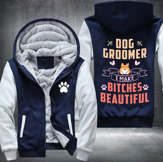 Dog groomer Fleece Jacket