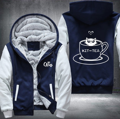 CAT KIT TEA Fleece Jacket