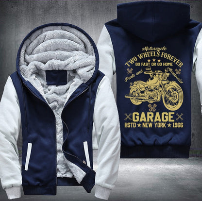 Two wheels forever Fleece Jacket