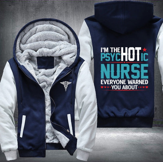 Psychotic Nurse Fleece Jacket