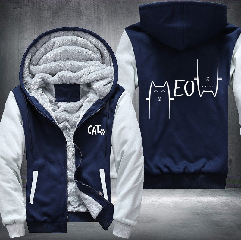 CAT MEOW Fleece Jacket