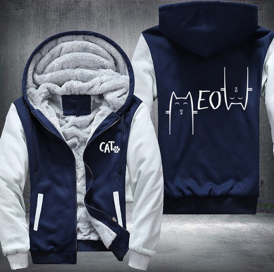 CAT MEOW Fleece Jacket