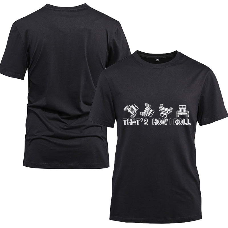 How I Roll 4x4 T-shirt