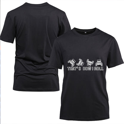 HOW I ROLL 4X4 Flag T-shirt