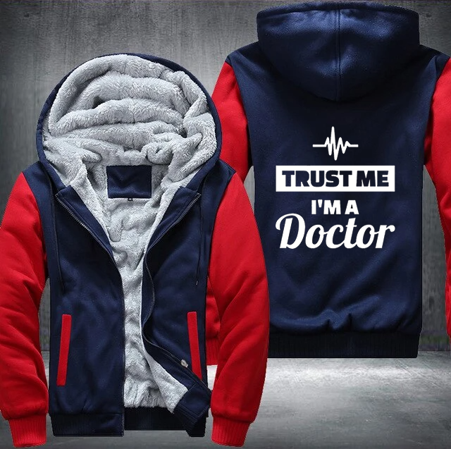I'm A Doctor Fleece Hoodie