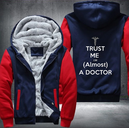Almost A Doctor Fleece Hoodie