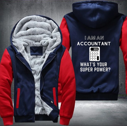 I'm An Accountant Fleece Hoodie