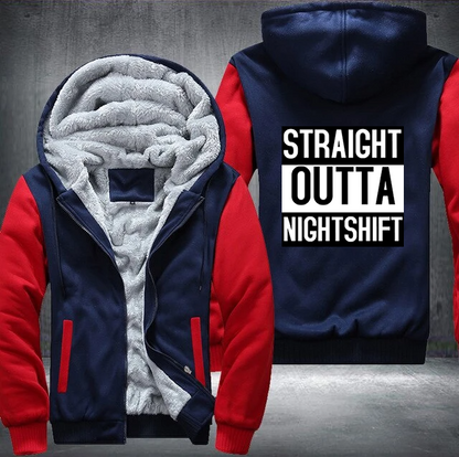 Straight Outta Night Shift Nurse Jacket