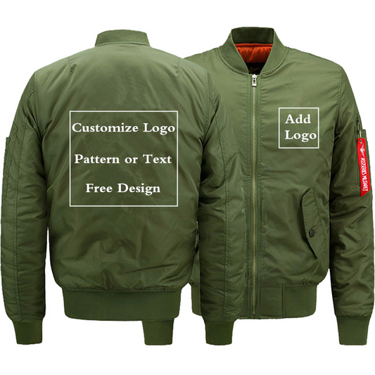 Green Bomber Jacket (Customize)