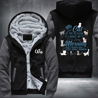 Cat Love Fleece Jacket