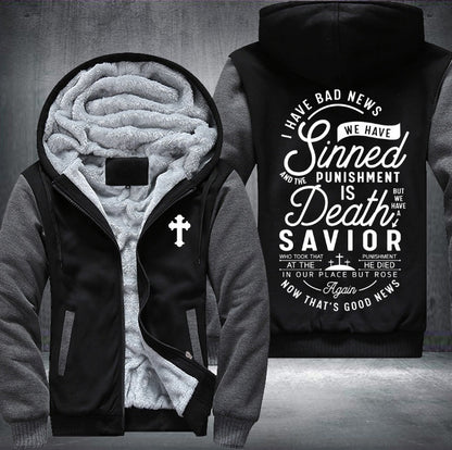 Punishment is death Fleece Jacket