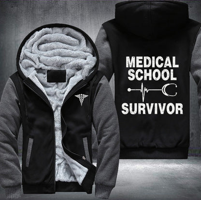 Medical school survivor Fleece Jacket