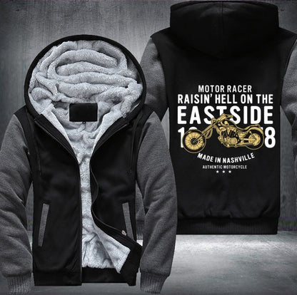 Motor racer made in Nashville Fleece Jacket