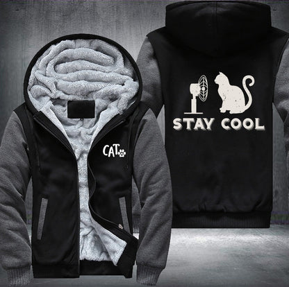 CAT STAY COOL Fleece Jacket
