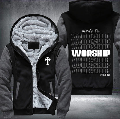 PSALM 95:1 Fleece Jacket