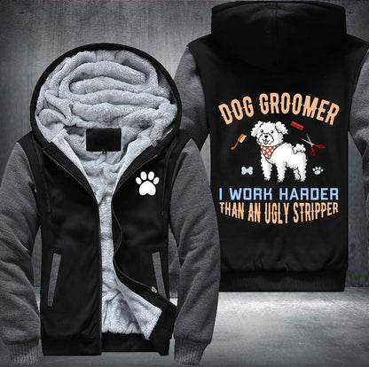 Dog groomer Fleece Jacket