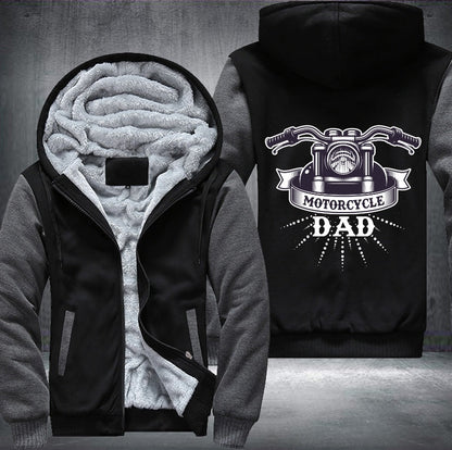 Motorcycle Dad Fleece Jacket