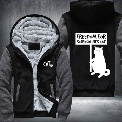 FREEDOM For SCHRODINGERS CAT Fleece Jacket