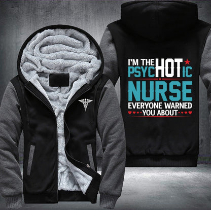 Psychotic Nurse Fleece Jacket