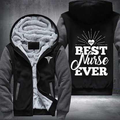 Best Nurse Fleece Jacket