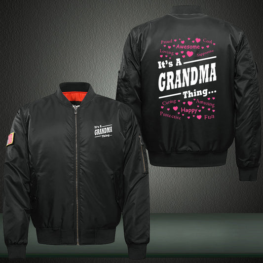 Grandma Bomber Jacket