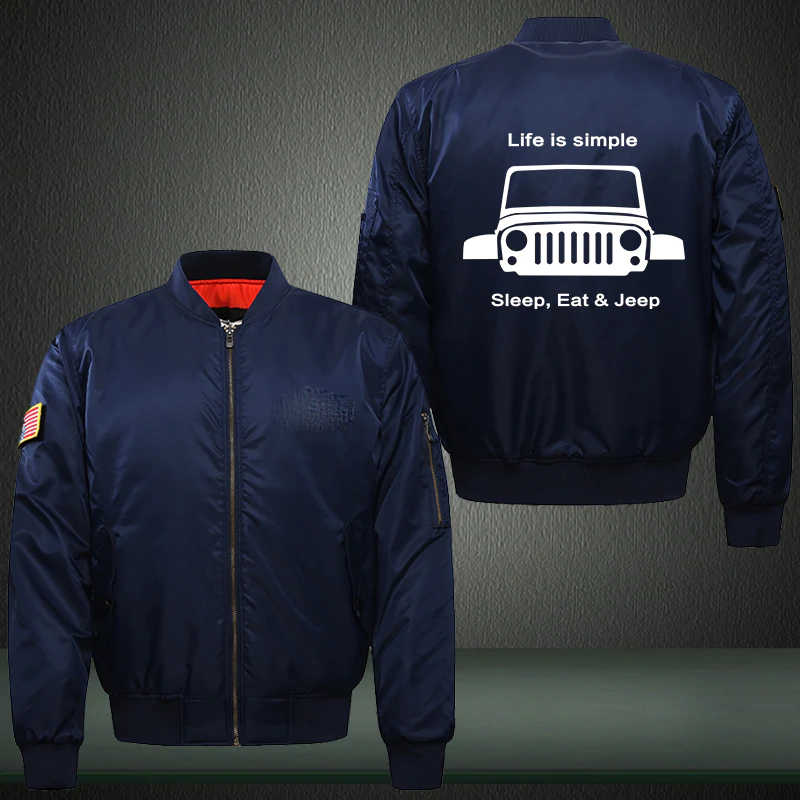 Eat Sleep 4x4 Bomber Jacket