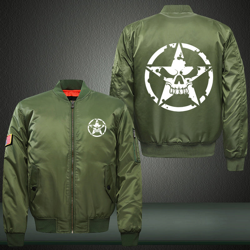 4X4 Skull Bomber Jacket