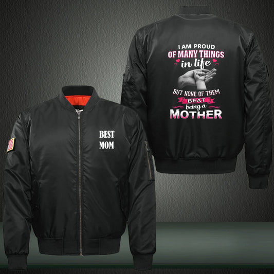 Proud Mom Bomber Jacket