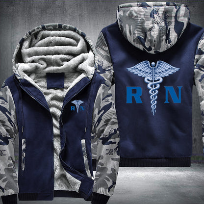 Blue RN Fleece Hoodie