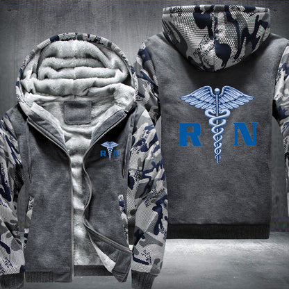 Blue RN Fleece Hoodie