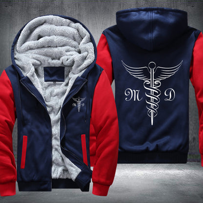 MD medical doctor Fleece Jacket