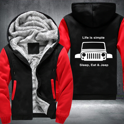 Sleep Eat 4x4 Fleece Jacket