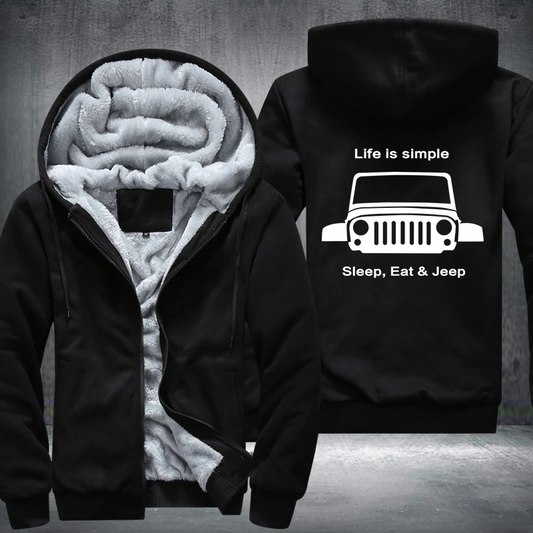 Sleep Eat 4x4 Fleece Jacket